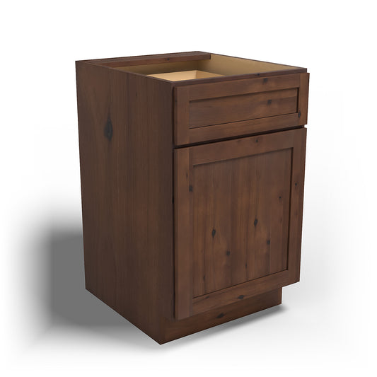 Special Order - 21" Base Cabinet Rustic Walnut - B21 Base Cabinets GHI Rustic Walnut Special Order SPRWS