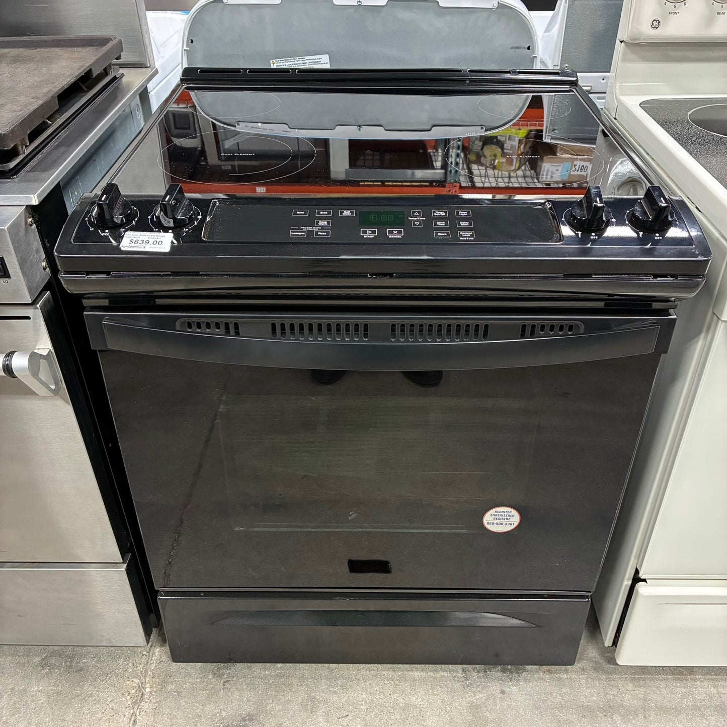 Whirlpool Slide-In Ele Range