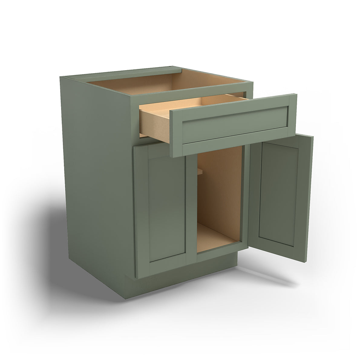 Special Order - 24" Base Cabinet Forest Green - B24