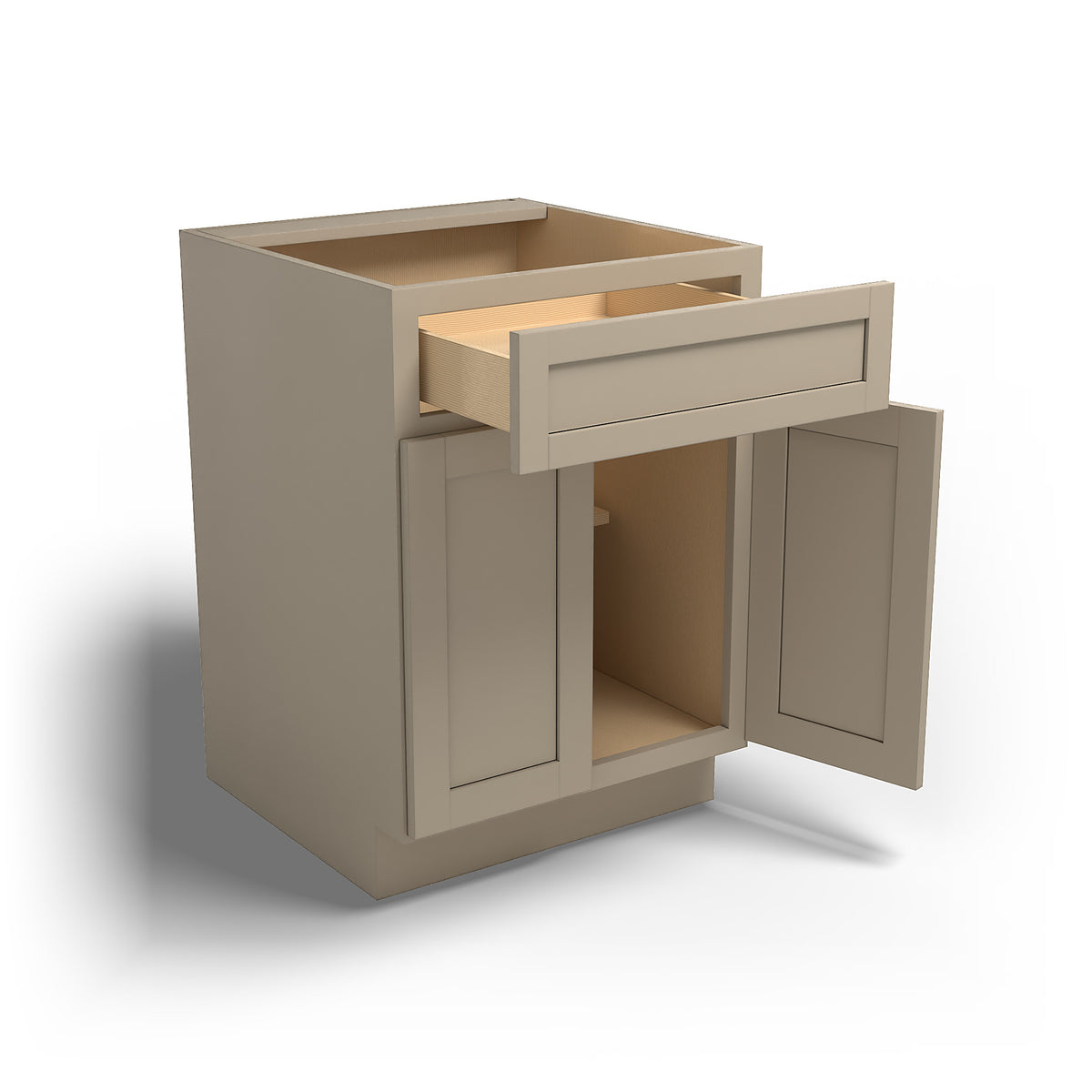 Special Order - 24" Base Cabinet Mojave Shaker - B24 Base Cabinets GHI Mojave Shaker Special Order SPMJS