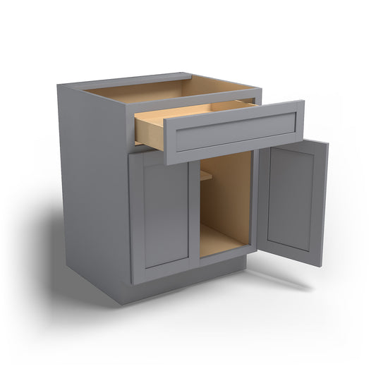 Special Order - 27" Base Cabinet Pacific Gray - B27 Base Cabinets GHI Pacific Gray Special Order SPPGS