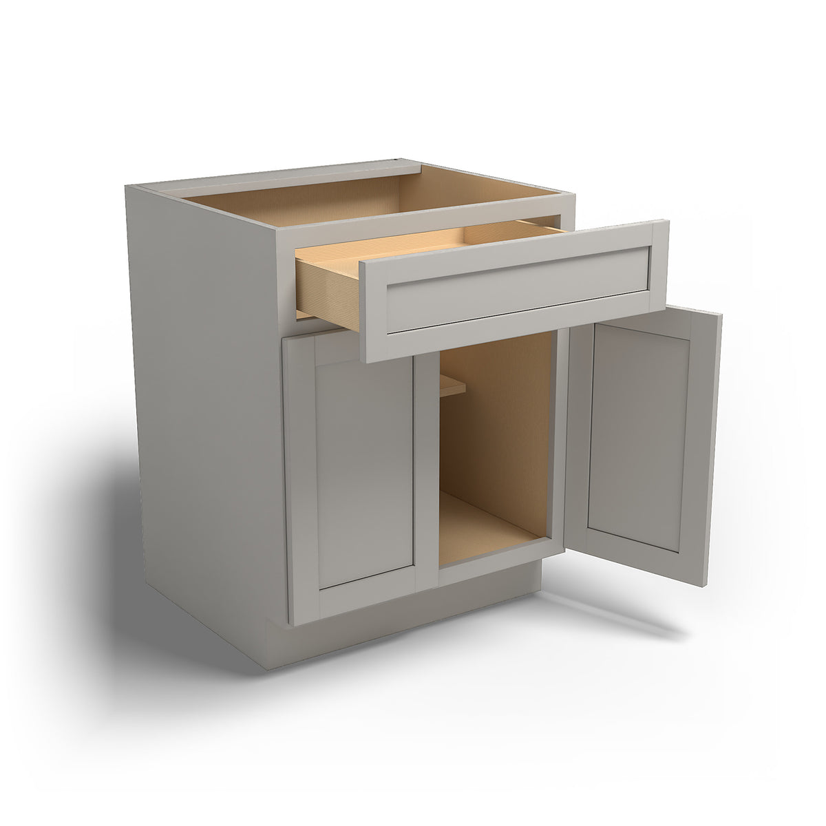 Special Order - 27" Base Cabinet Stone Harbor Gray - B27 Base Cabinets GHI Special Order SPSHG Stone Harbor Gray