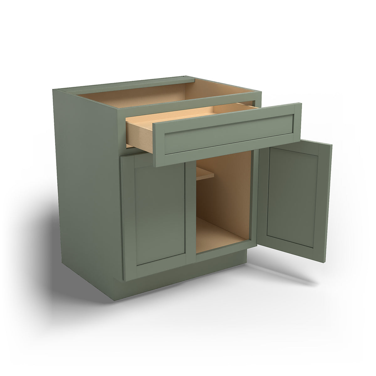 Special Order - 30" Base Cabinet Forest Green - B30