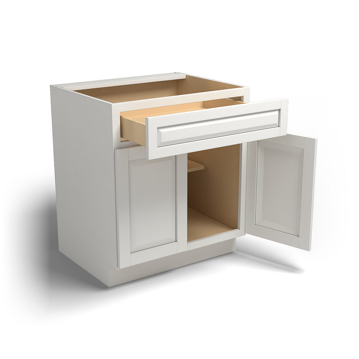 Special Order - 30" Base Cabinet Newport White - B30 Base Cabinets GHI Newport White Special Order SPNPW