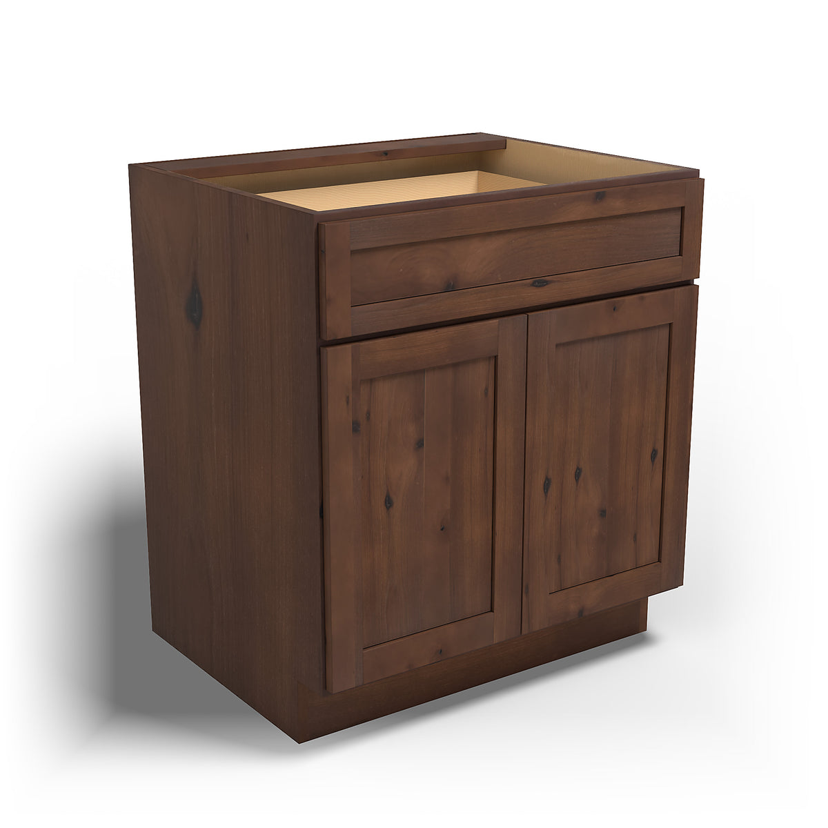 Special Order - 30" Base Cabinet Rustic Walnut - B30 Base Cabinets GHI Rustic Walnut Special Order SPRWS