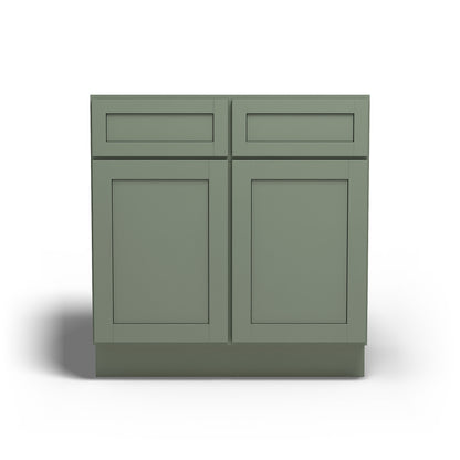 Special Order - 33" Base Cabinet Forest Green - B33