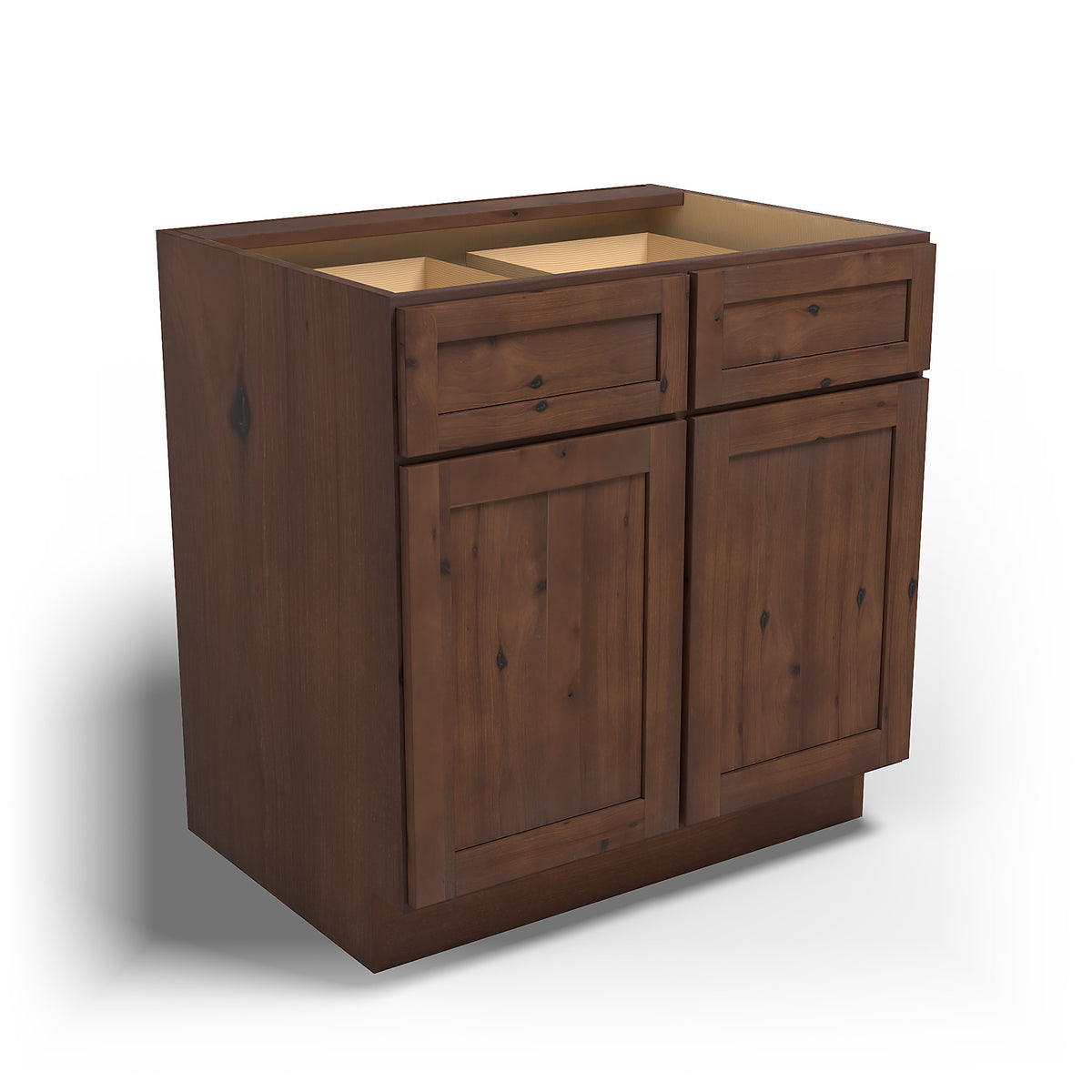 Special Order - 33" Base Cabinet Rustic Walnut - B33 Base Cabinets GHI Rustic Walnut Special Order SPRWS