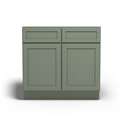 Special Order - 36" Base Cabinet Forest Green - B36 Base Cabinets Forest Green GHI Special Order SPFRG