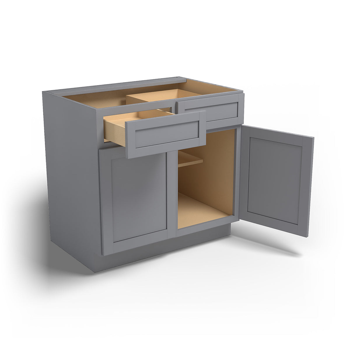 Special Order - 36" Base Cabinet Pacific Gray - B36 Base Cabinets GHI Pacific Gray Special Order SPPGS