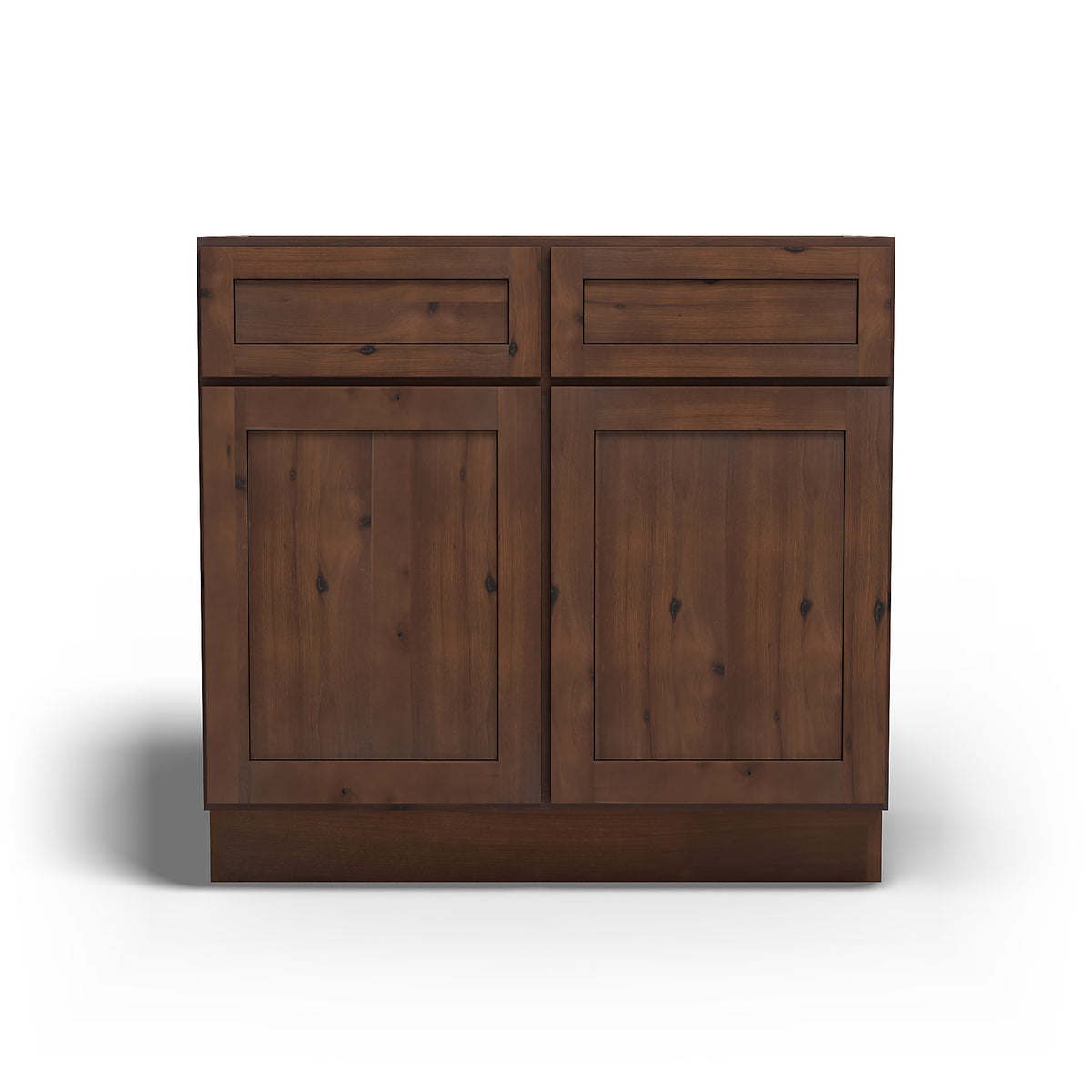 Special Order - 36" Base Cabinet Rustic Walnut - B36 Base Cabinets GHI Rustic Walnut Special Order SPRWS