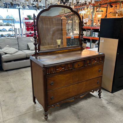 Vintage Dresser & Mirror