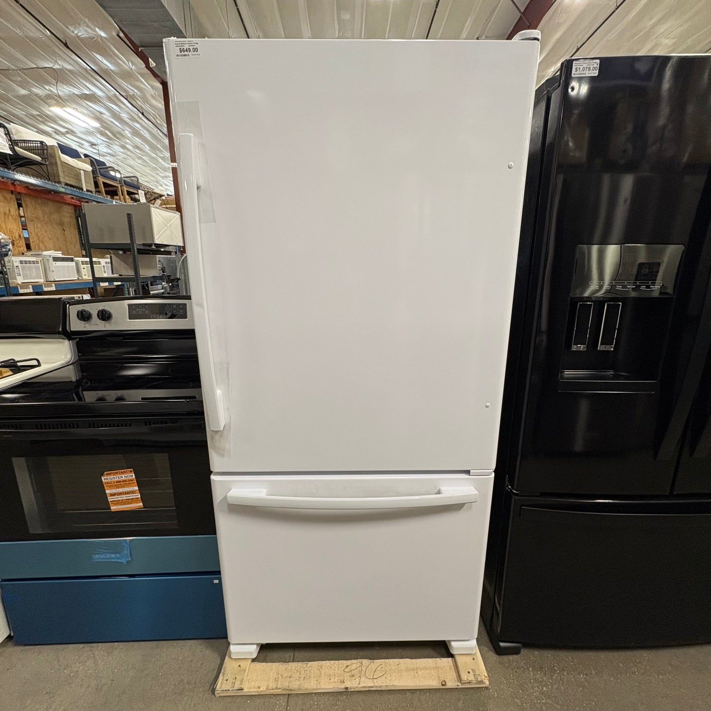 NEW Bottom Freezer Fridge