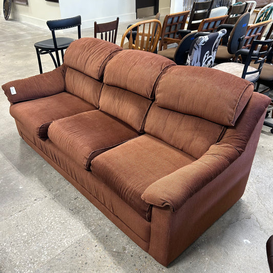 Burnt Orange Sofa