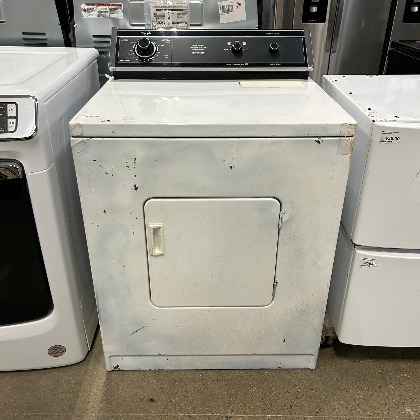 Whirlpool HeavyDuty Elec Dryer