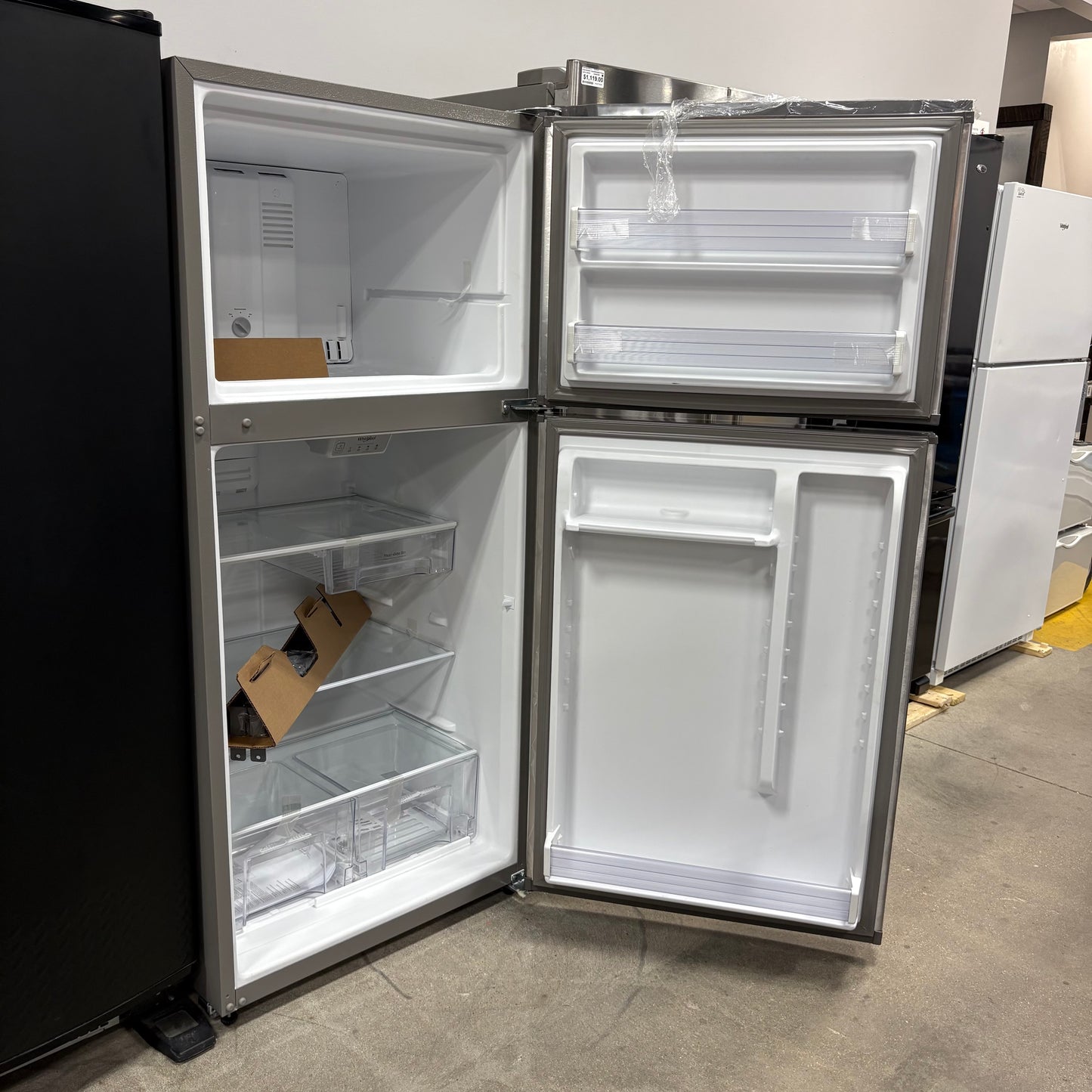Whirlpool Top Freezer Fridge