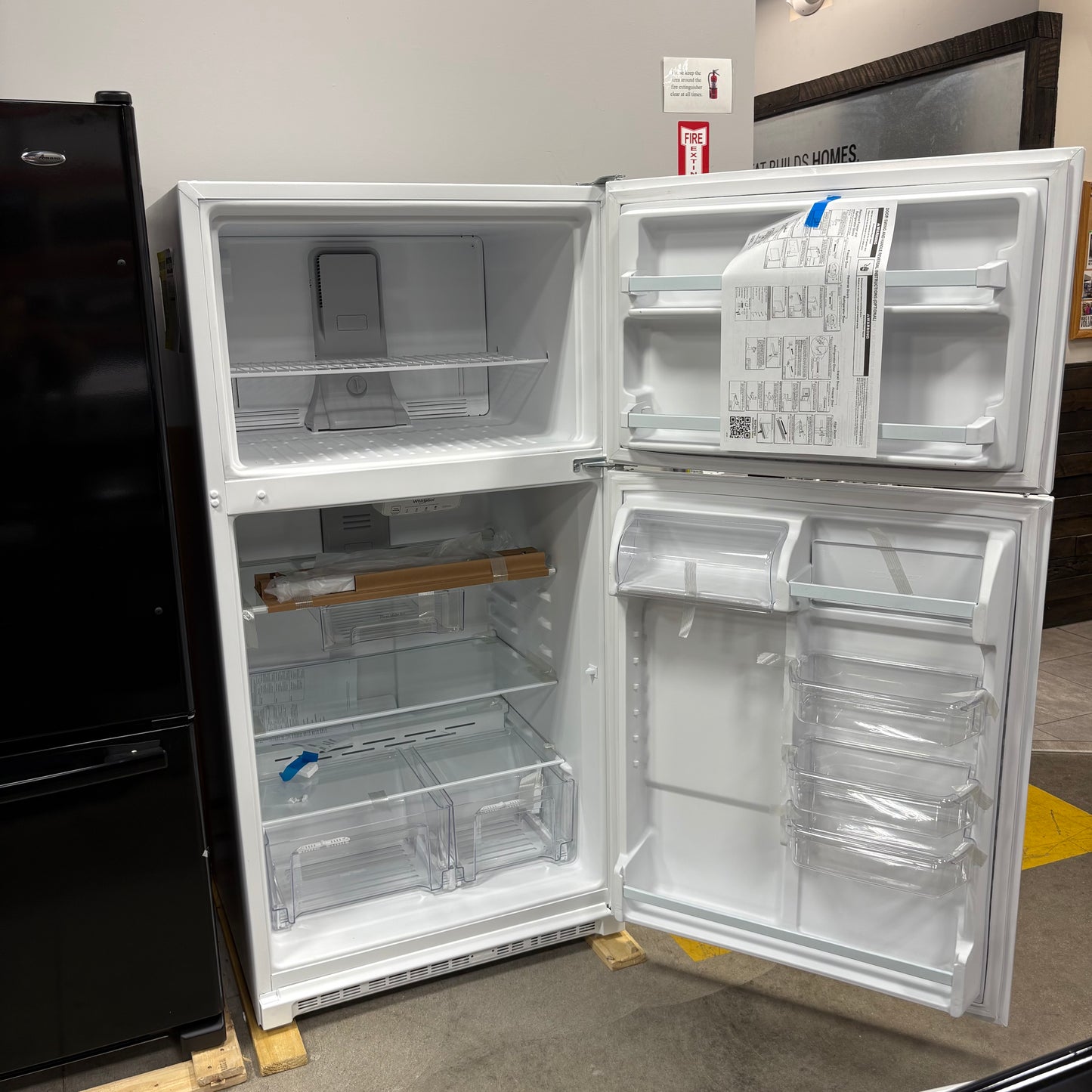 Whirlpool Top Freezer Fridge