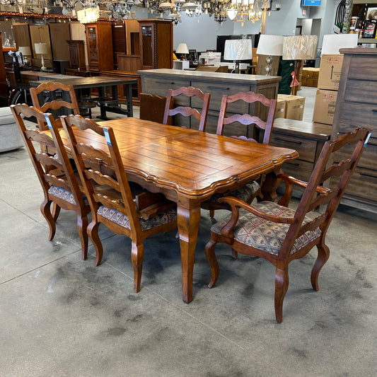 Dining Table Set w/ 6 Chairs