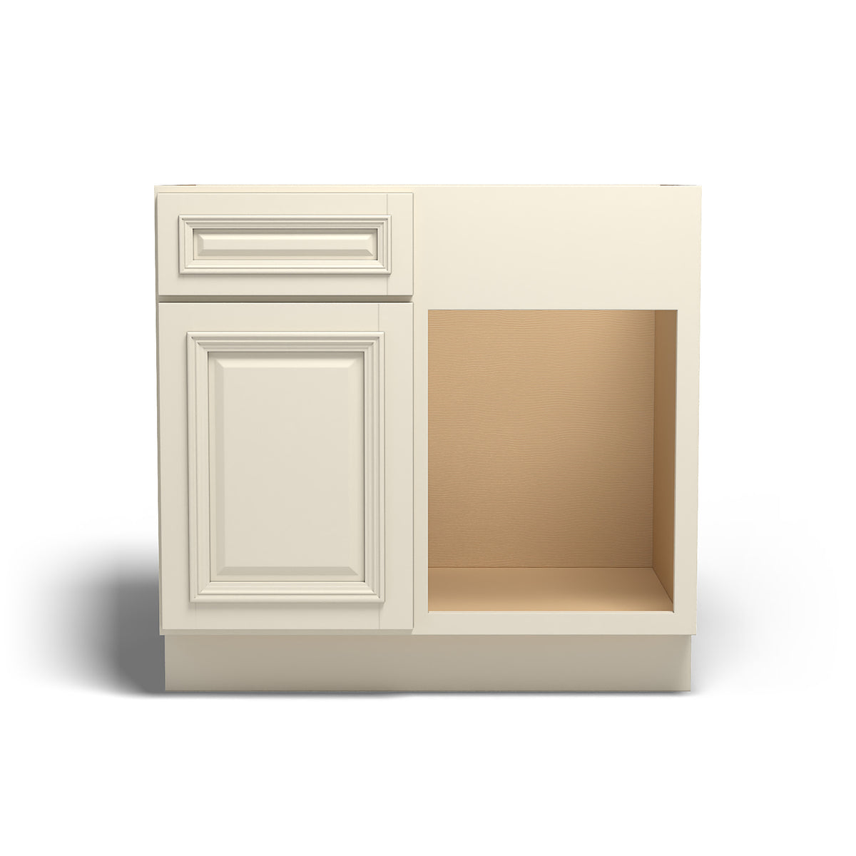 Special Order - 42" x 45"Base Blind Corner Cabinet Nantucket Linen - BBC42-45 Base Cabinets Corner Base Cabinets GHI Nantucket Linen Special Order SPNTL
