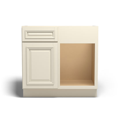 Special Order - 42" x 45"Base Blind Corner Cabinet Nantucket Linen - BBC42-45 Base Cabinets Corner Base Cabinets GHI Nantucket Linen Special Order SPNTL