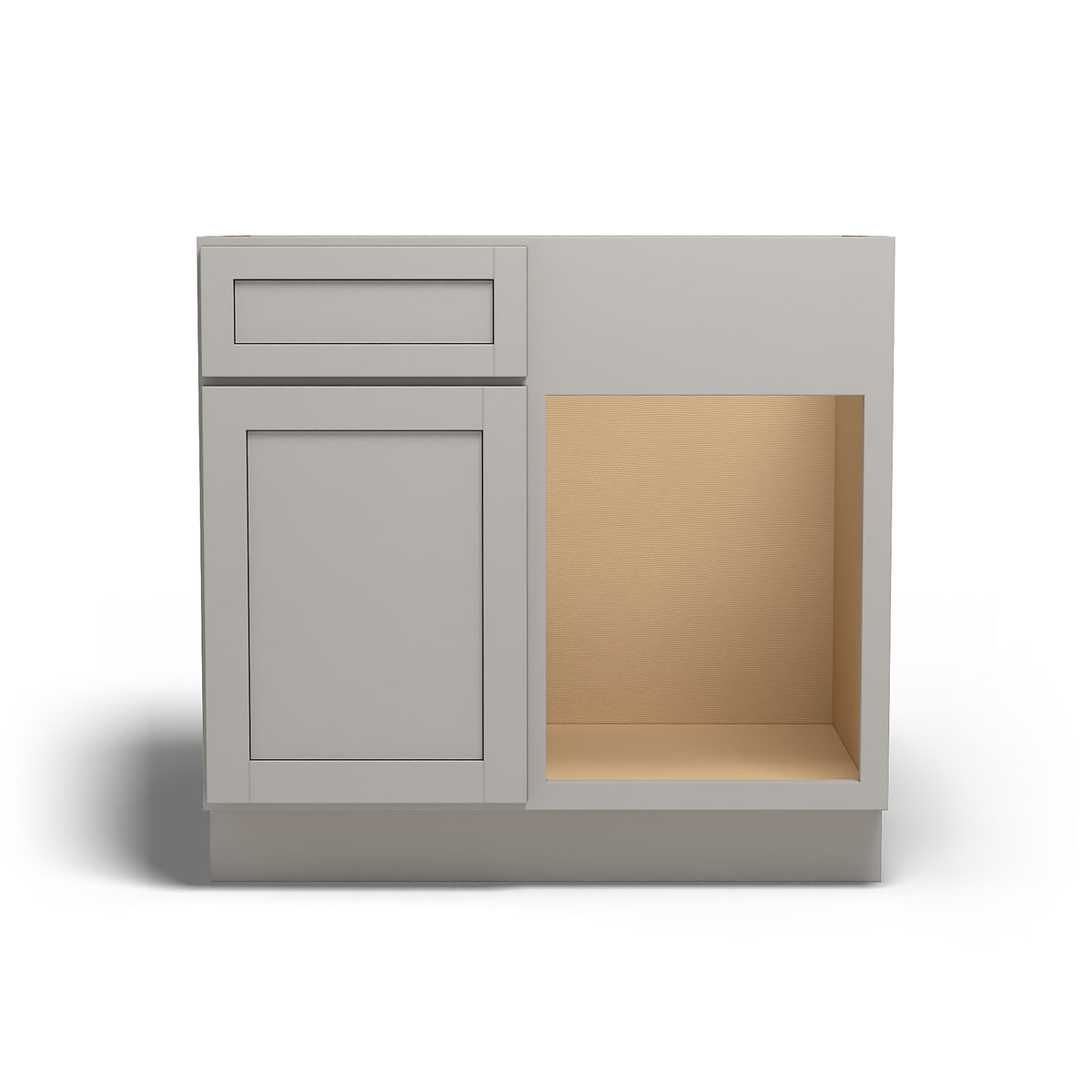 Special Order - 42" x 45" Base Blind Corner Cabinet Stone Harbor Gray - BBC42-45 Base Cabinets Corner Base Cabinets GHI Special Order SPSHG Stone Harbor Gray