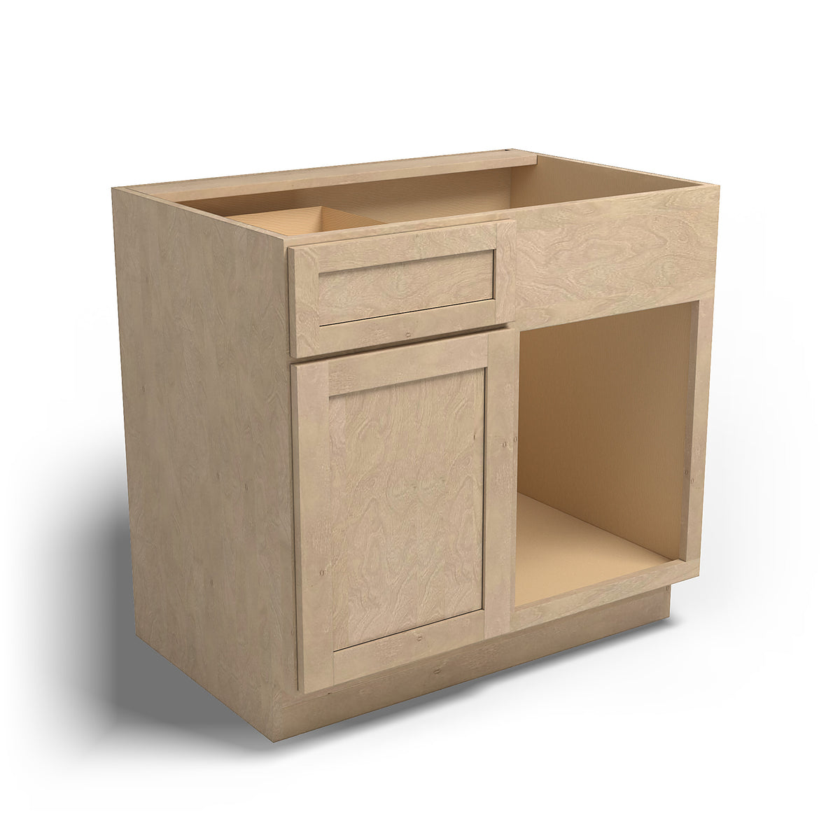 Special Order - 42" to 45" Blind Corner Base Cabinet Sonona Wheat - BBC42-45 Base Cabinets Corner Base Cabinets GHI Sonona Wheat Special Order SPSNW