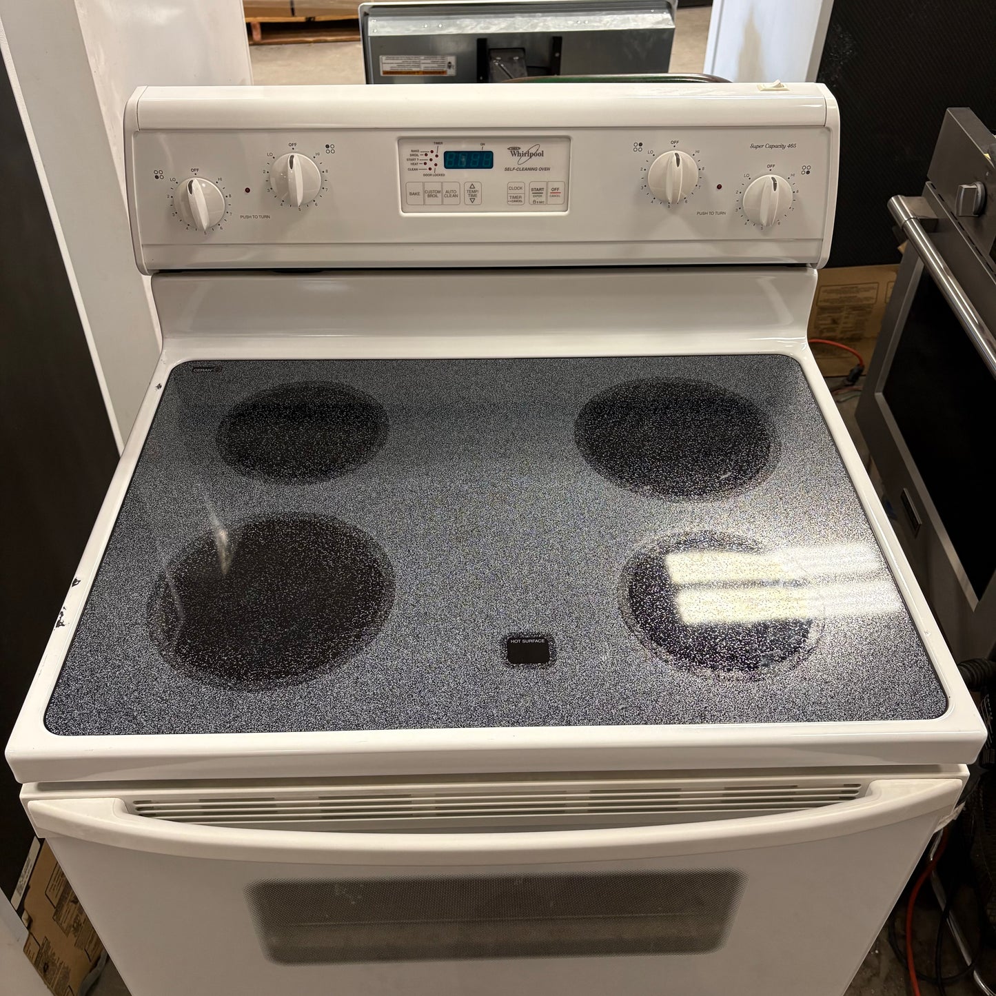 Whirlpool Elec Smoothtop Range