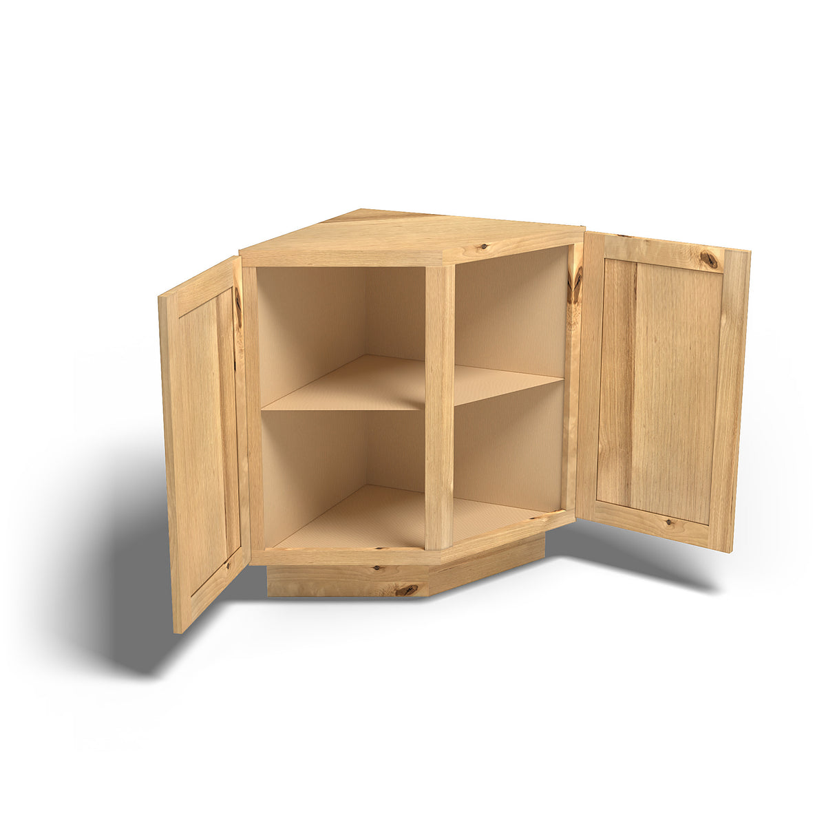 Special Order - 24" Diagonal Corner Base Cabinet Frontier Shaker - BC24 Base Cabinets Corner Base Cabinets Frontier Shaker GHI Special Order SPFTS