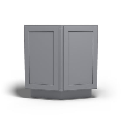 Special Order - 24" Diagonal Corner Base Cabinet Pacific Gray - BC24 Base Cabinets Corner Base Cabinets GHI Pacific Gray Special Order SPPGS
