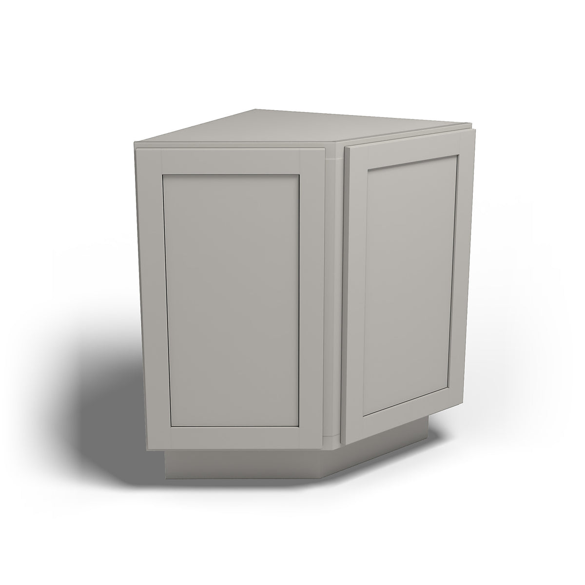 Special Order - 24" Base Corner Cabinet Stone Harbor Gray - BC24 Base Cabinets Corner Base Cabinets GHI Special Order SPSHG Stone Harbor Gray