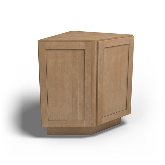 Special Order - 24" Diagonal Corner Base Cabinet Sonona Sand - BC24 Base Cabinets Corner Base Cabinets GHI Sonona Sand Special Order SPSNS