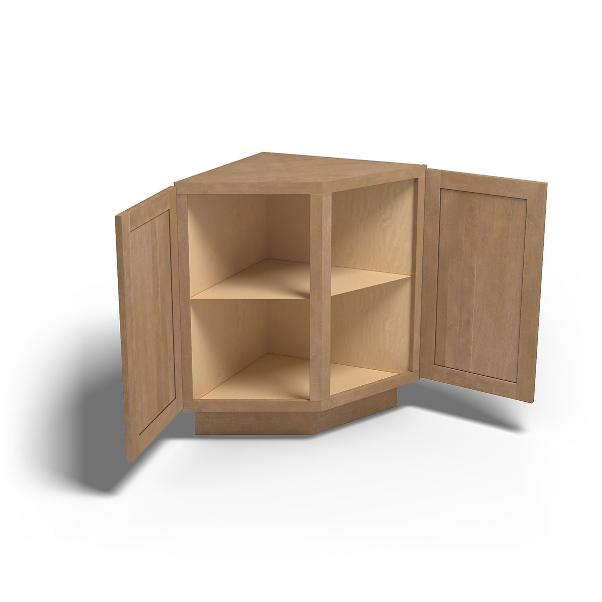 Special Order - 24" Diagonal Corner Base Cabinet Sonona Sand - BC24 Base Cabinets Corner Base Cabinets GHI Sonona Sand Special Order SPSNS