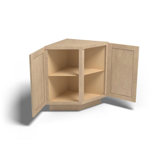 Special Order - 24" Diagonal Corner Base Cabinet Sonona Wheat - BC24 Base Cabinets Corner Base Cabinets GHI Sonona Wheat Special Order SPSNW