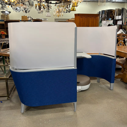 Blue Privacy Work Pod
