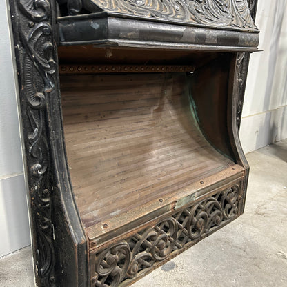 Antique Cast Iron Fireplace