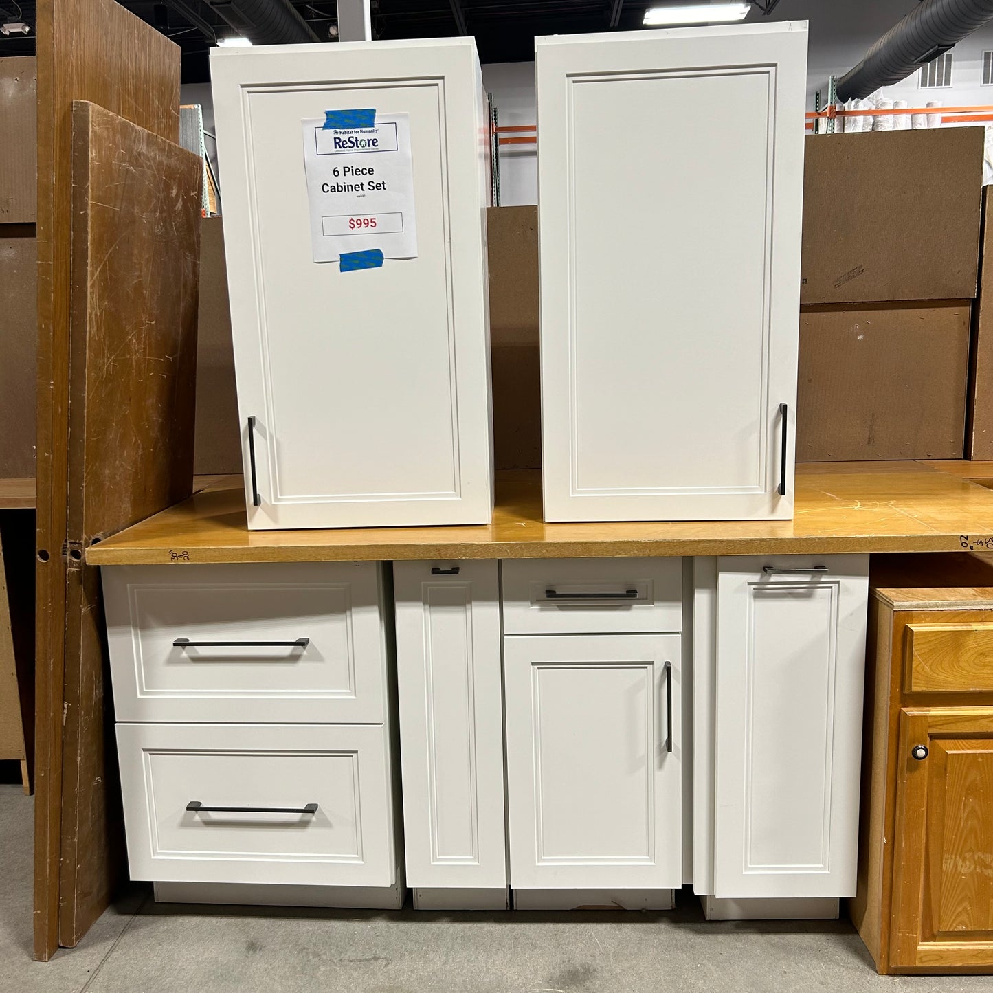 6 Pc. Cabinet Set