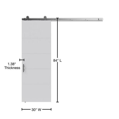 Jeld-Wen Modern BarnDoor 30x84 false