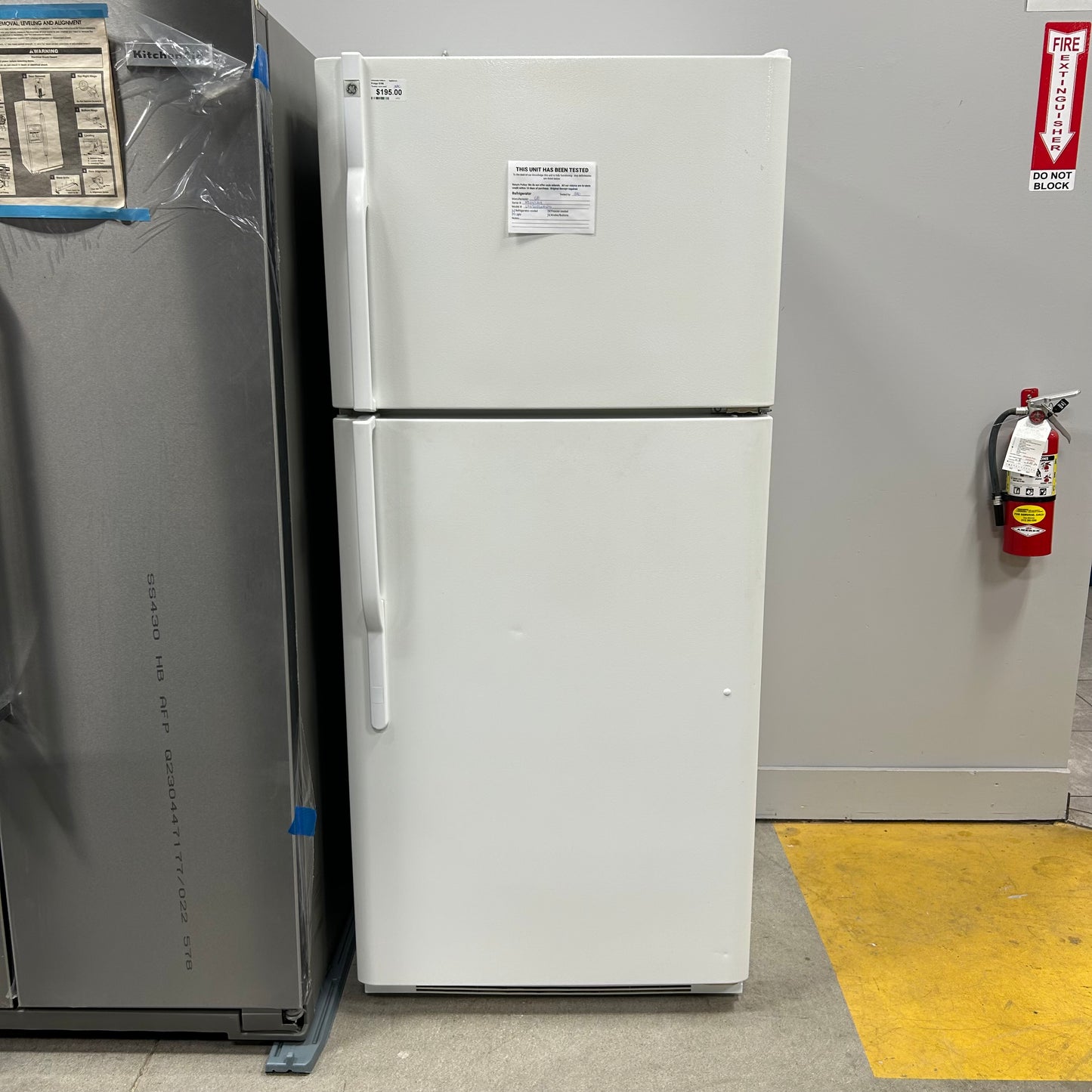 GE Top Freezer Fridge