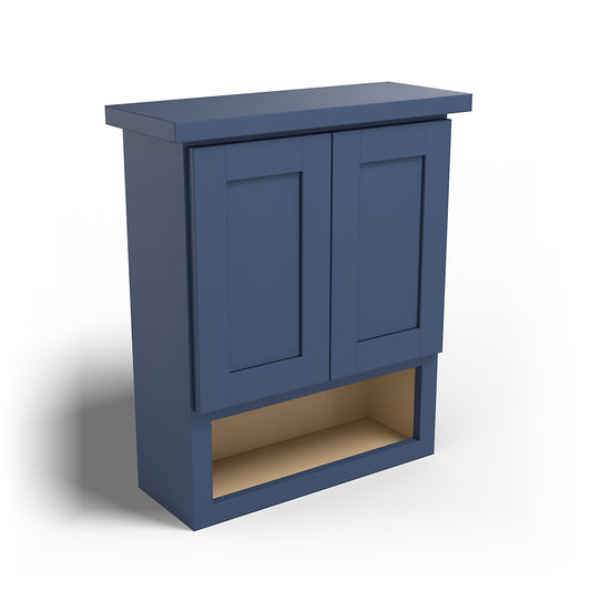 Special Order - 21" x 26" Bathroom Wall Cabinet Concord Blue Bathroom Concord Blue GHI Medicine Cabinet SPCCB Special Order Toilet Topper