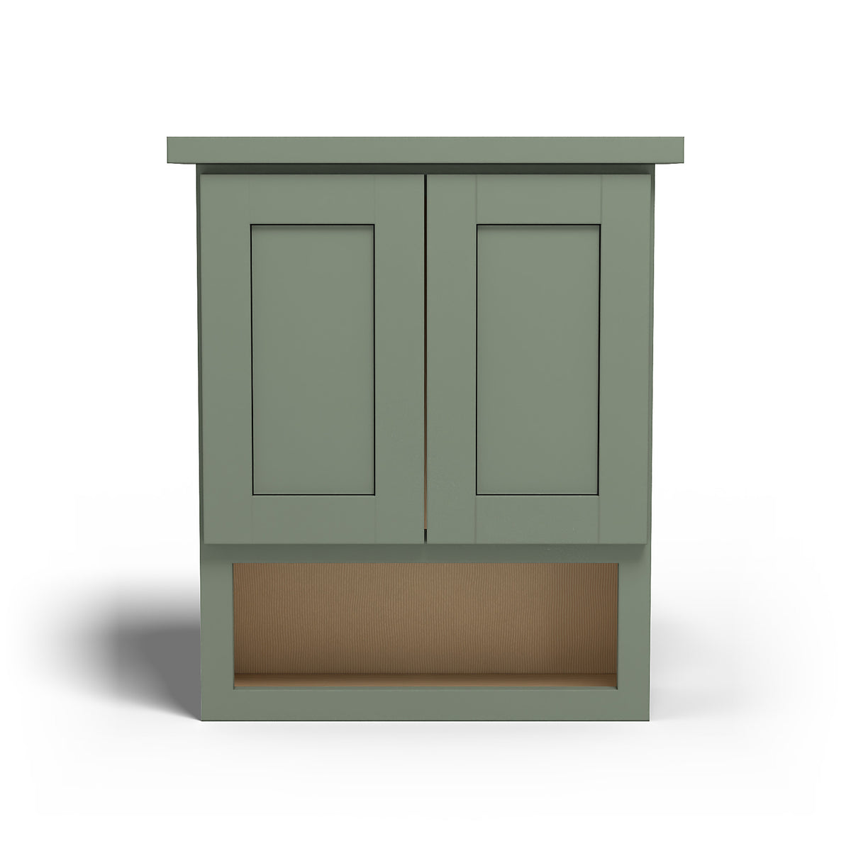 Special Order - 21" x 26" Bathroom Wall Cabinet Forest Green - BV2126
