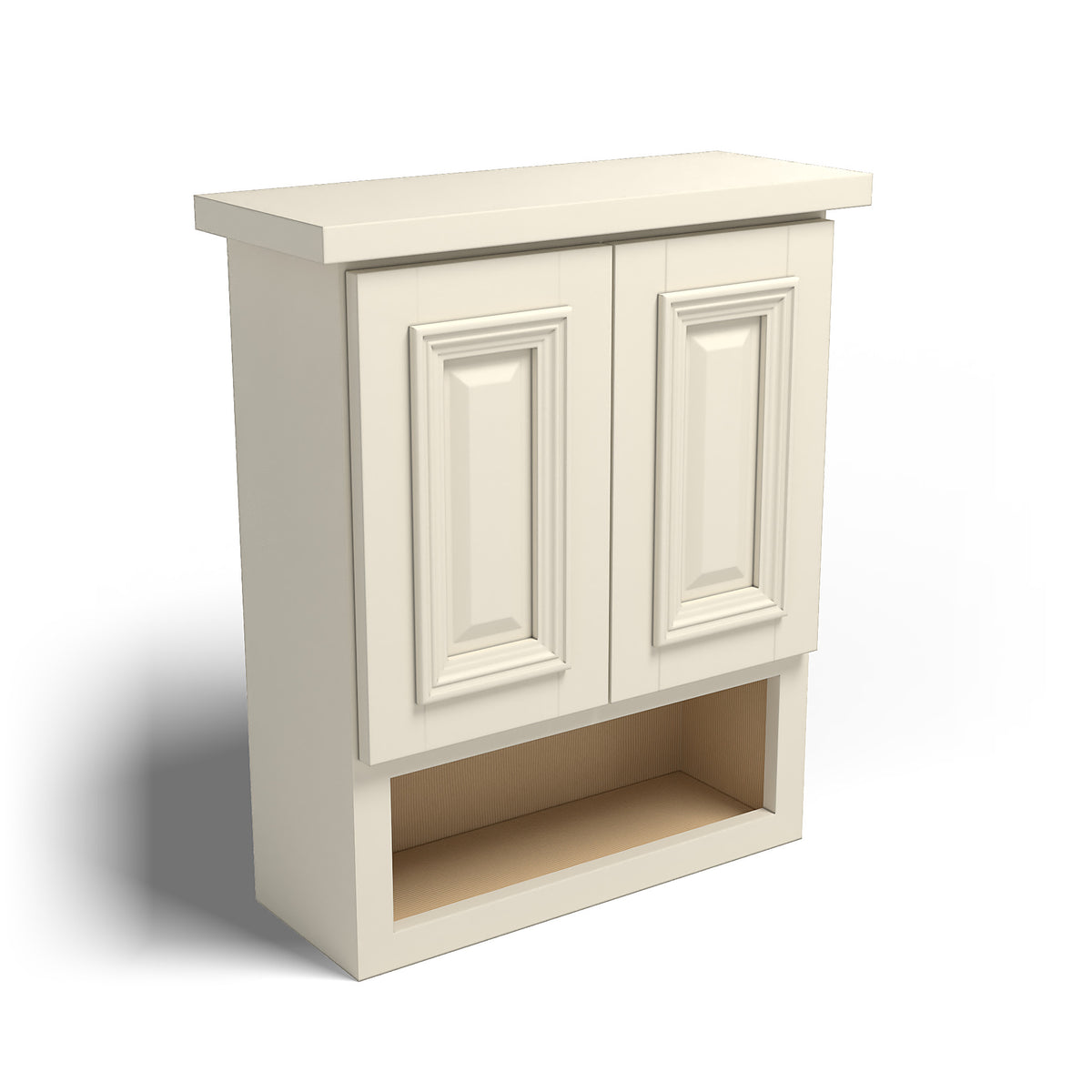 Special Order - 21" x 26" Bathroom Wall Cabinet Nantucket Linen - BV2126 Bathroom GHI Medicine Cabinet Nantucket Linen Special Order SPNTL Toilet Toppers
