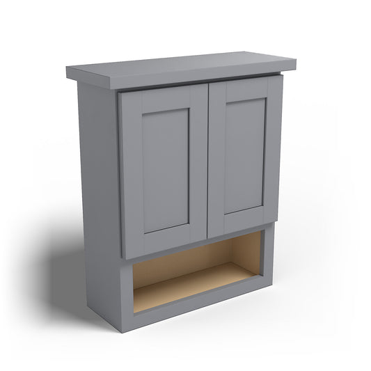 Special Order - 21" x 26" Medicine Cabinet Pacific Gray - BV2126 Bathroom GHI Medicine Cabinet Pacific Gray Special Order SPPGS Toilet Topper
