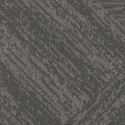 Shaw Contract Bisect carpet tile in Sediment, single 24 inch tile swatch