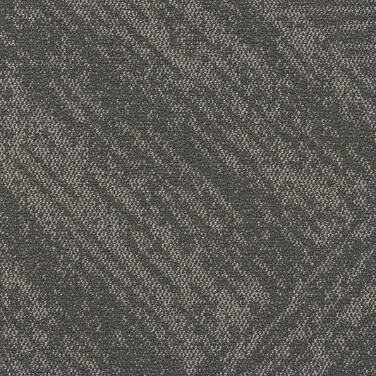 Shaw Contract Bisect carpet tile in Sediment, single 24 inch tile swatch