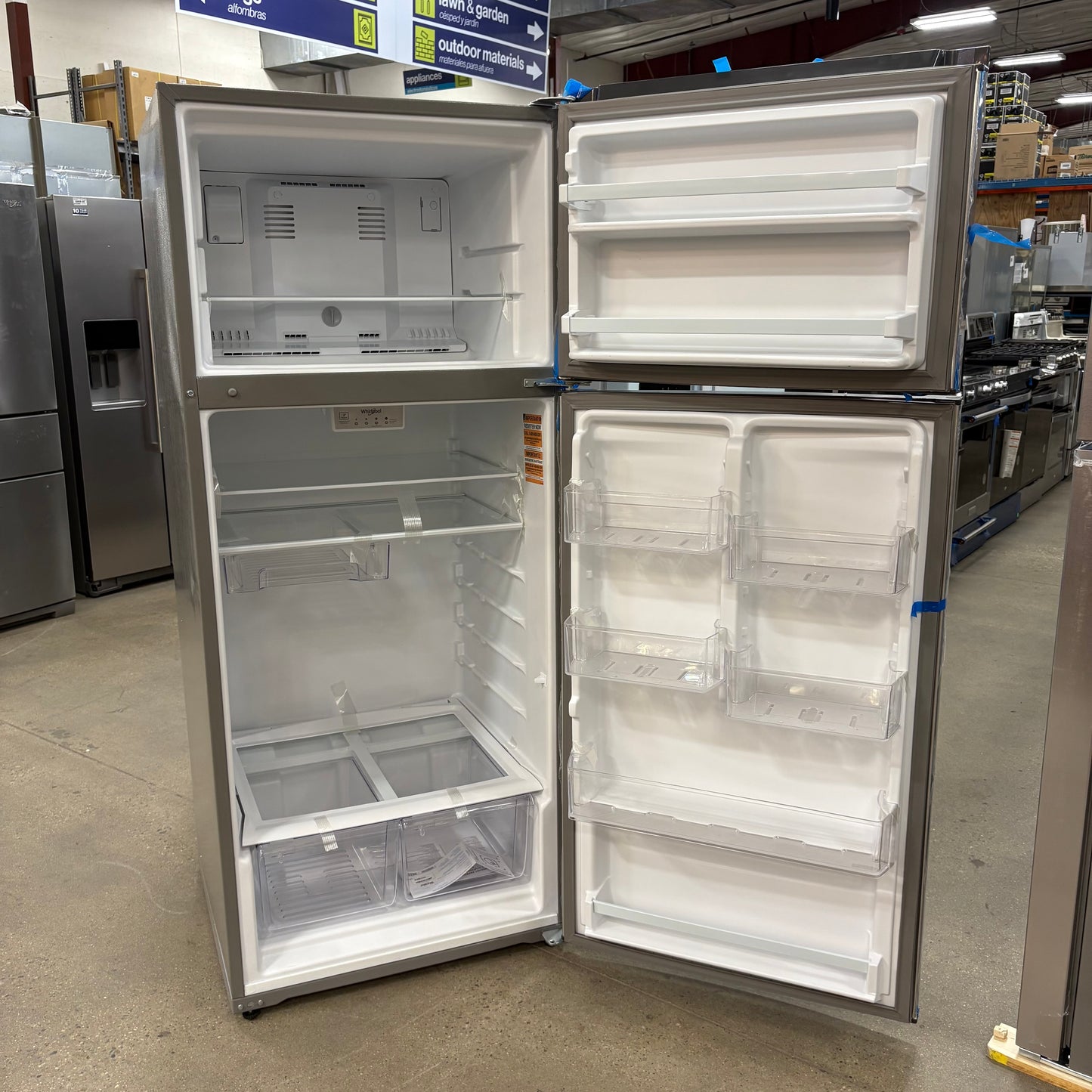 Whirlpool Top Freezer Fridge
