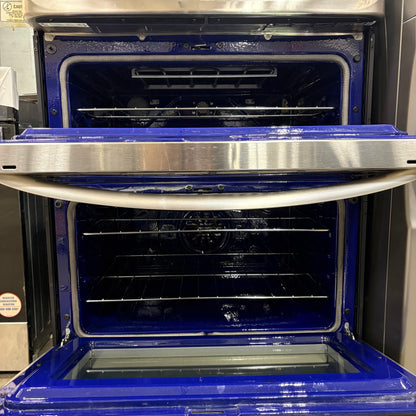 LG Elec Dbl Oven Conv Range