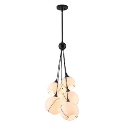Opal Glass Chandelier
