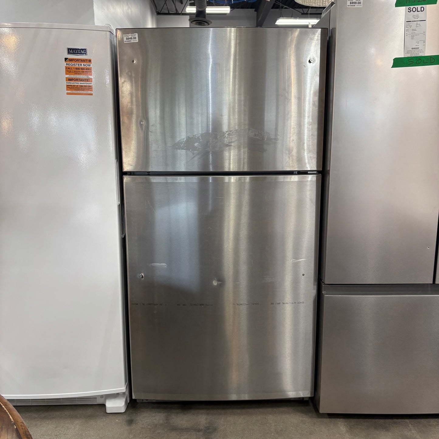 NEW Top Freezer Fridge