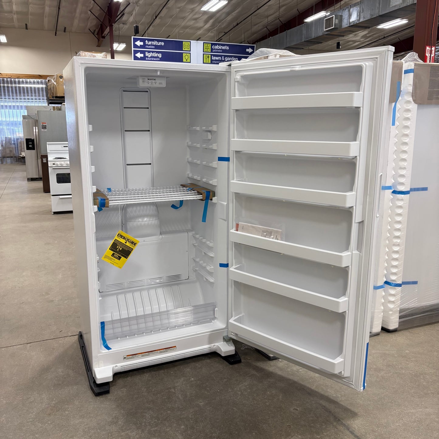 Maytag Upright Freezer 20 cuft