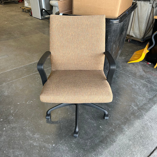 Tan Rolling Office Chair FALSE