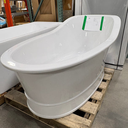 66" Free Standing Soaking Tub